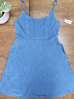 Old Navy Blue Denim Mini Dress
